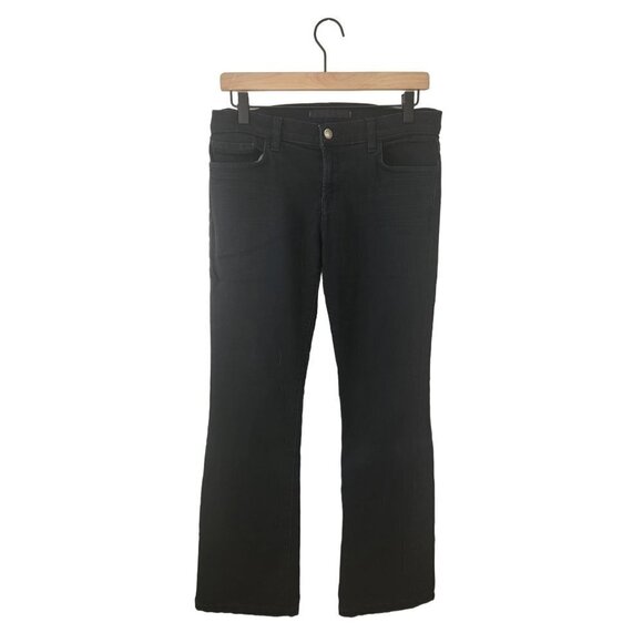 J Brand Dark Wash Stretch Bootcut Denim Jeans Women's 28 - Picture 1 of 9